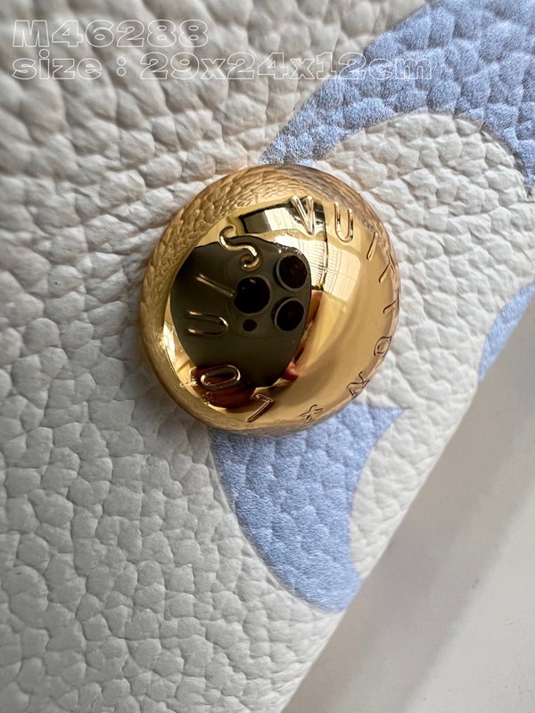 ルイヴィトンバッグ素材ディテール